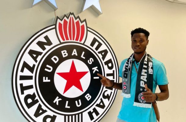 AshGold youngster Isaac Opoku Agyemang joins FC Partizan Belgrade