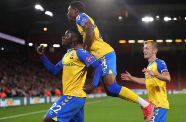 Mohammed Salisu scores first goal for Southampton in Carabao Cup win over Sheffield United
