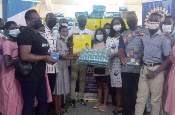 Rotary Club of Accra-Labone, others donate to Ankaful Psychiatric Hospital and Cape Deaf/Blind