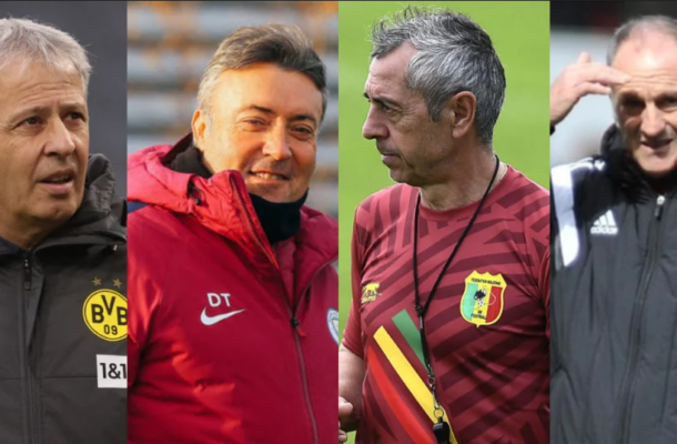 Four top European coaches scramble for vacant Black Stars job