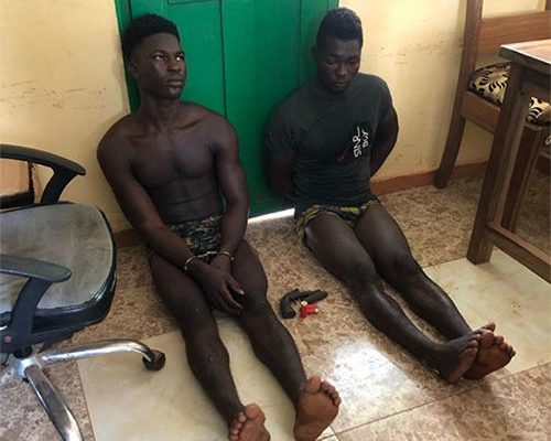 Two hardened Togolese criminals arrested