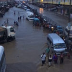 Kaneshie in Accra flooded after Friday dawn downpour