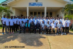 PHOTOS: Third batch of Greater Accra license D coaches commence training at Prampram