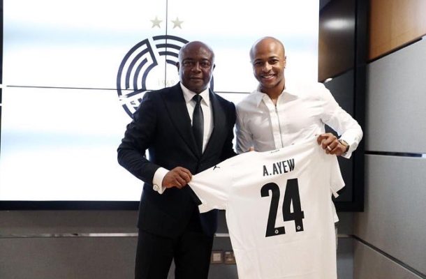 Andre Ayew's next goal for Al Sadd will surpass his father's record at the club