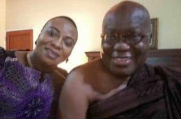 PHOTOS: Serwaa Broni shares pictures of herself and Prez Akuffo-Addo