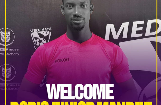 Medeama confirms the signing of Ivorian goalkeeper Boris Junior Mandjui
