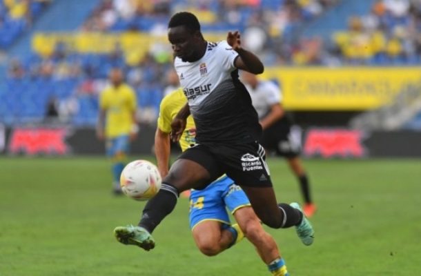 Dauda Mohammed scores first ever goal for FC Cartagena