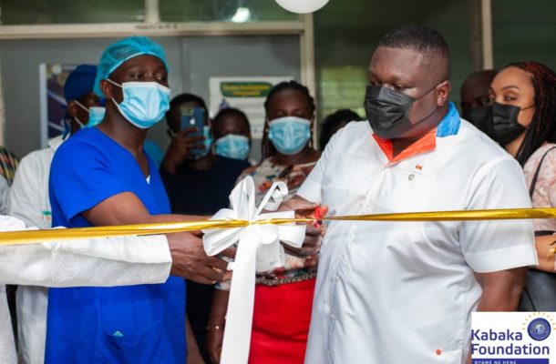 Kabaka Foundation refurbishes and commissions NICU at Eastern Regional Hospital