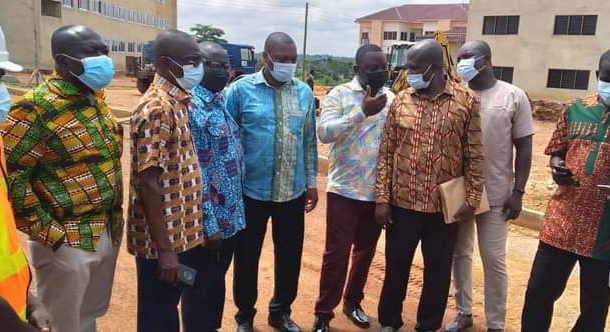 Parliament select committee on education inspects projects