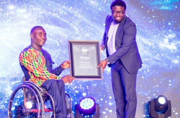 Raphael Botsyo Nkegbe gets Emy Africa Award