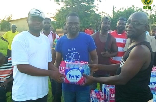 PHOTOS: Supporters of  Aduana Stars donate to club ahead of new season