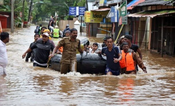 Kerala floods: At least 24 killed as rescue operation continues