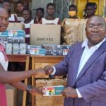 Nabdam MP supports final-year JHS students ahead of BECE