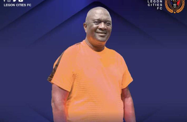 Legon Cities appoints Nii Saban Quaye as new team manager