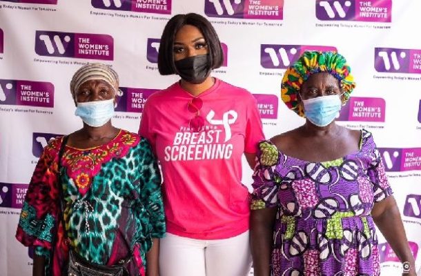 Sandra Ankobiah organizes free breast screening exercise at Madina market