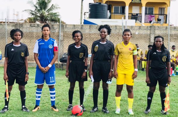 Match officials for women's regional middle league day four matches