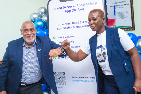 Drifan, a digital road safety platform launched in Ghana