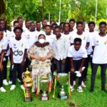 First lady Rebecca Akufo Addo sends goodwill message to Hasaacas Ladies ahead of finals