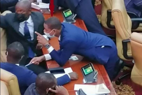 Embattled Madina MP spotted in Parliament