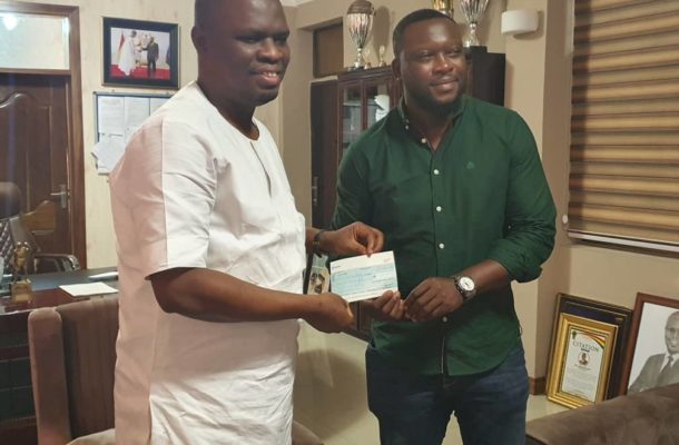 NASCO honours third monthly payment of $10,000 to Black Stars