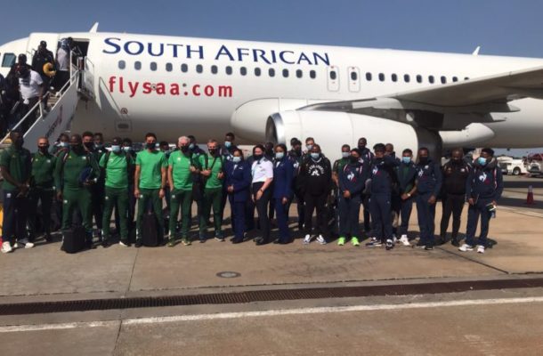 Black Stars next opponents South Africa touch down in Ghana