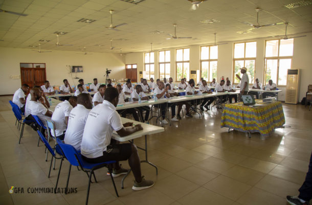 PHOTOS: Fourth batch of trainees for Greater Accra end GFA licence D coaching course at Prampram