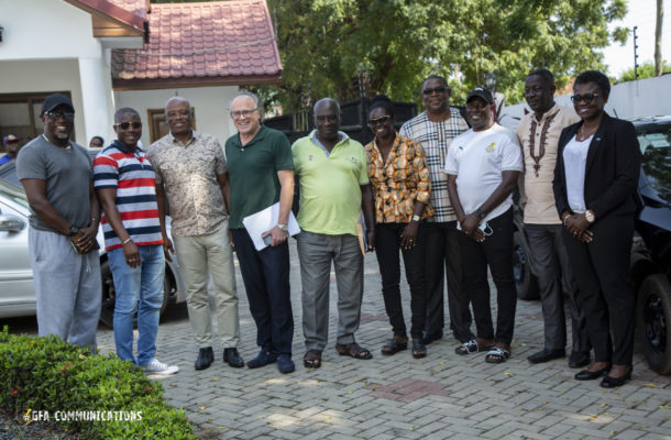 PHOTOS: GFA technical director holds consultative meeting with national team coaches