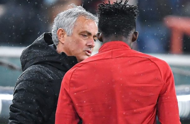 VIDEO: Jose Mourinho buys new pair of boots for brace hero Afena-Gyan as promised