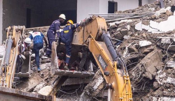 Rescuers find body of collapsed Nigerian building’s owner