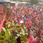Anger as Krobo State Youth hit streets against installation of ECG prepaid meters