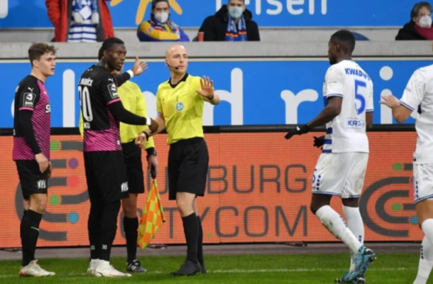 Game abandoned in Germany after VfL Osnabrück's Aaron Opoku is racially abused
