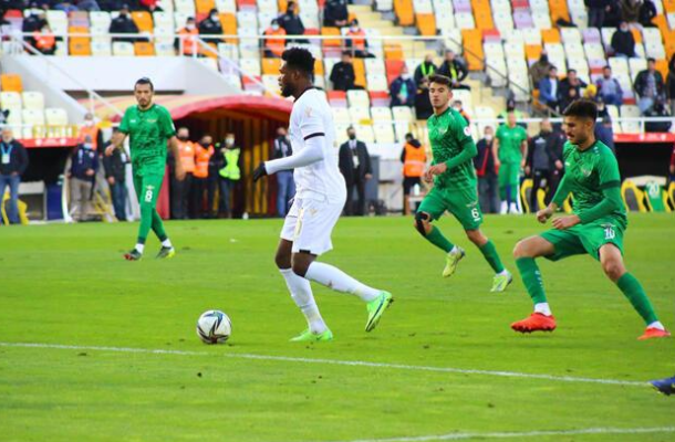 VIDEO: Benjamin Tetteh scores for Yeni Malatyaspor on injury return