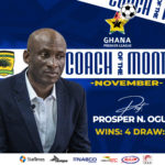 Prosper Narteh Ogum wins NASCO Coach of the Month - November