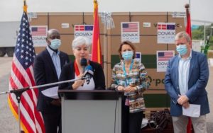 Ghana receives one million doses of Johnson & Johnson COVID-19 vaccine from US