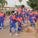 Okyeman, Zoomlion clean Kyebi to commemorate Okyehene's 71st birthday