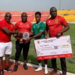 Kotoko's Isaac Oppong scoops Player of the Month award
