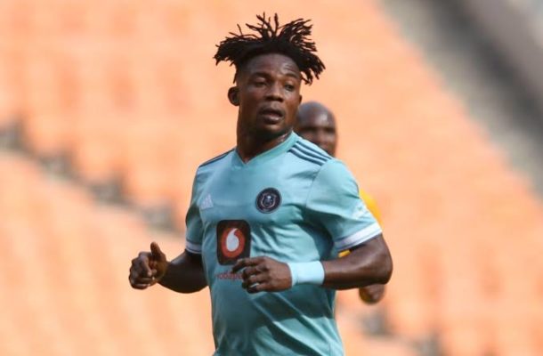 Kwame Peprah scores seventh league goal for Orlando Pirates in draw with Royal AM