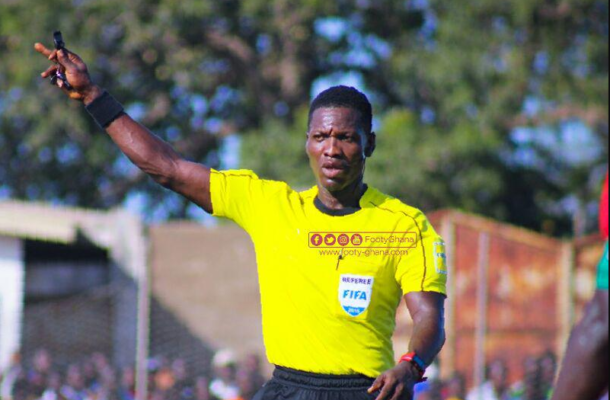 CAF names Daniel Laryea among top referees for 2021 AFCON next month