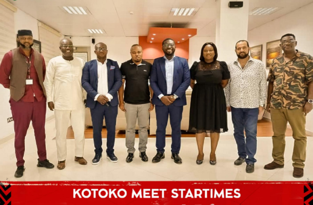 PHOTOS: Asante Kotoko engages Premier League broadcaster StarTimes