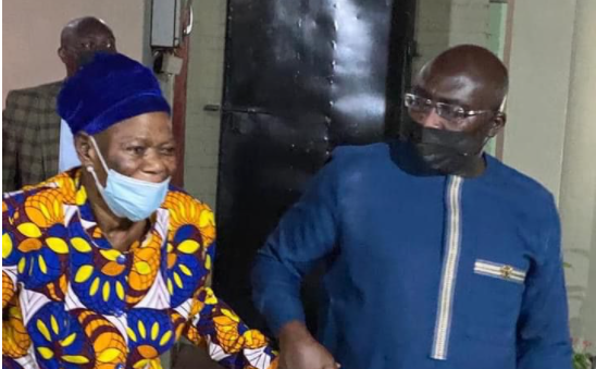 Bawumia welcomes former Second Lady from medical trip abroad