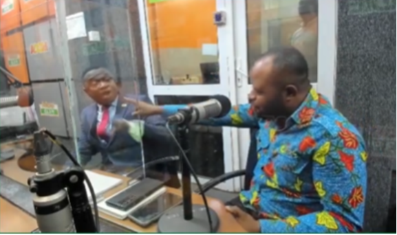 VIDEO: Near blows as former NPP MP, NDC MP clash over Bagbin