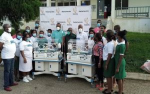Kokrokoo Charities donates two incubators to Kyebi Government Hospital