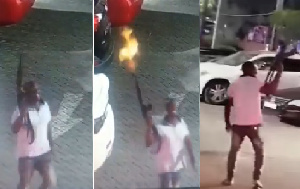 Man captured on video shooting AK47 at A&C Mall arrested