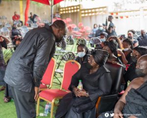 Alan Kyerematen mourns with Chief of Staff [Photos]