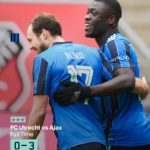Brian Brobbey grabs brace for Ajax on his first start since return