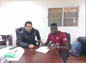VIDEO: Saudi Arabian side Al-Diriyah FC unveil former Legon Cities defender Joseph Adjei