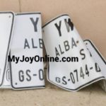 Scrap dealers steal digital address plates on houses in Ngleshie Amanfro