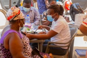 E/R: Ayensuano residents undergo free health screening