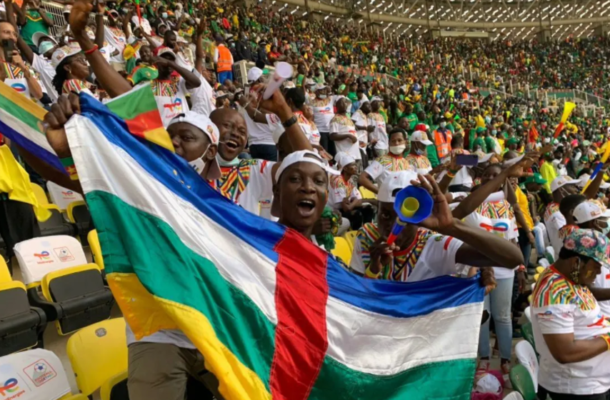 AFCON 2021: 100 refugees watched opening match between Cameroon and Burkina Faso