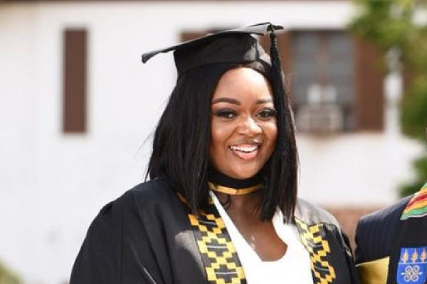 Jackie Appiah graduates from the University of Ghana